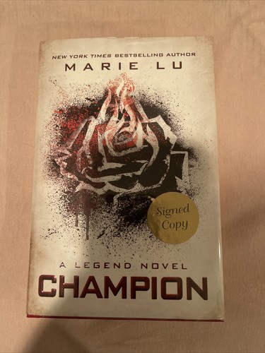 Marie autographed champion - marie, lu