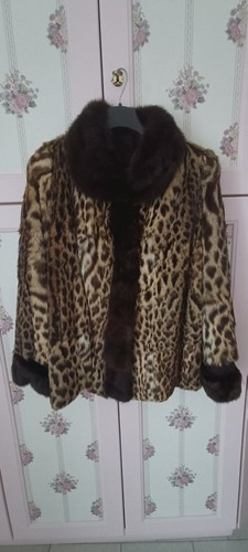 Vera pelliccia ocelot - vera, e