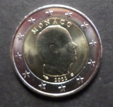 Monaco Moneta Di 2 Euro 2022