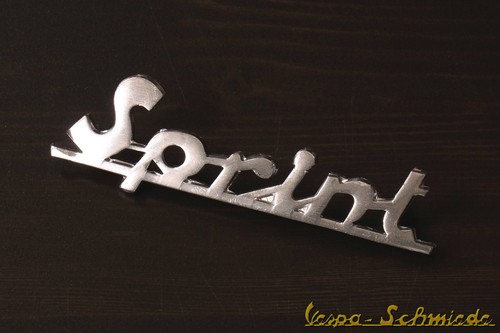 Stemma vespa scritta targhetta - stemma,
