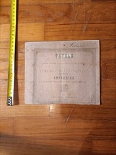 tavole misure vecchie  e nuove calcolo aritmetico tempo circonferenza 1878 - K17