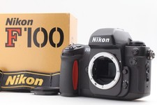 No Sticky! [Come nuovo in scatola] Nikon F100 corpo fotocamera reflex pellicola 35 mm nero dal GIAPPONE