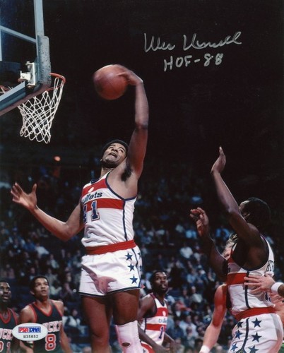 Wes unseld autografo gioco - unseld,