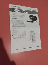 SE-3000 PIONEER CUFFIE Manuale