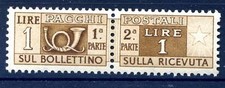 ITALIA 1947 - PACCHI POSTALI