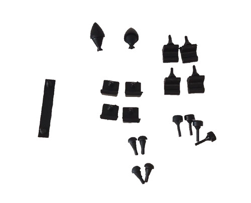 Kit gommini porte - porte, dx+sx