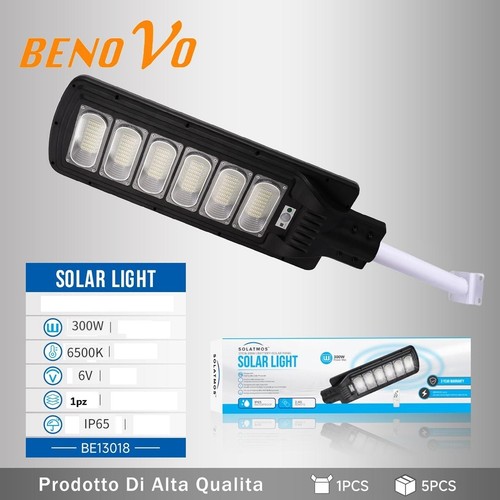 Lampione led con pannello - lampione,