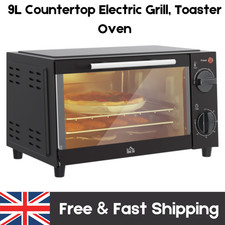 Mini Forno, Grill Elettrico da Piano 9L, Forno Tostapane Piccolo Forno Cucina 750W-UK