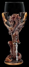 Calice Di Vetro Drago - Flame