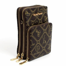 Portafoglio donna Giulia Pieralli borsello con tracolla borsetta portacellulare