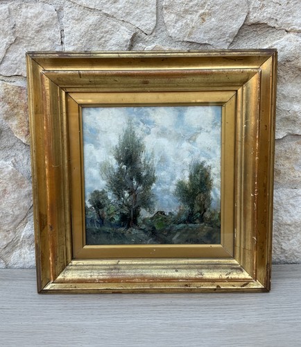 Quadro antico paesaggio - quadro,