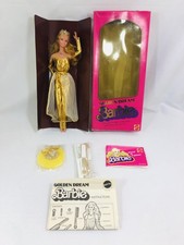 Barbie Vintage 1980 Golden Dream Gold #1874 RARA variante *SCATOLA PESANTE USURA LEGGI*