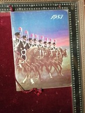 CALENDARIO STORICO ISTITUZIONALE CARABINIERI 1983 RARITA'
