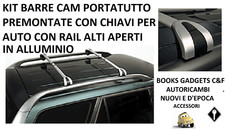 Per Ssangyong Kyron Suv(2005>) Kit Barre Alluminio Prem C/Chiavi (RAIL APERTI)