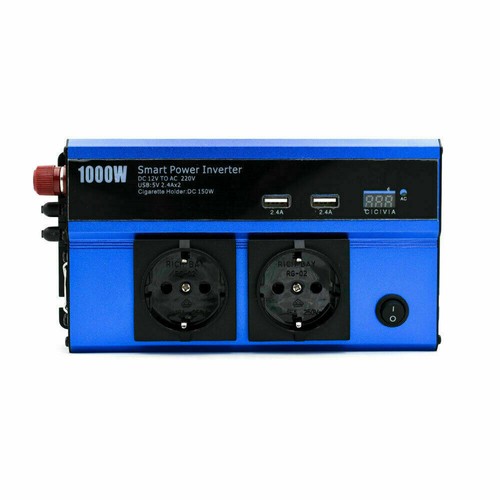 Inverter 12v 220v - 1000, w
