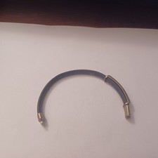 Braccialetto gomma e ferro vintage