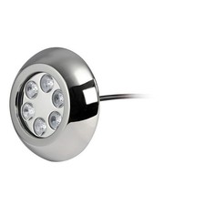 Faro subacqueo 6 LED RGBW con