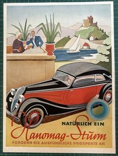 Rara Pubblicità HANOMAG-STUM del 1937
