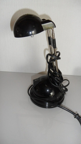 Lampada telescopica nera - , di