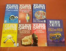 Collezione 7 libri Wilbur Smith