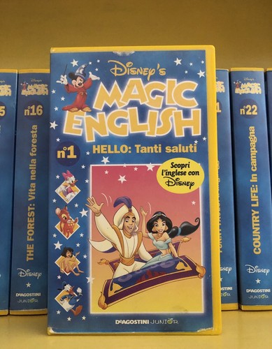 Magic english vhs collezione - english,