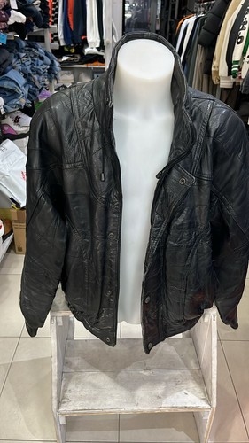 Giacca uomo pelle nero - uomo,