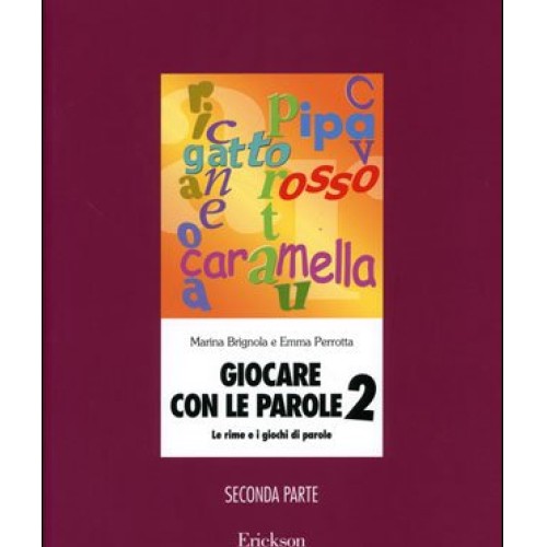 Libro giocare con - le, parole