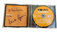 Nicola Piovani Cantabile Autografato Tosca Giorgia Jovanotti Benigni De Gregori