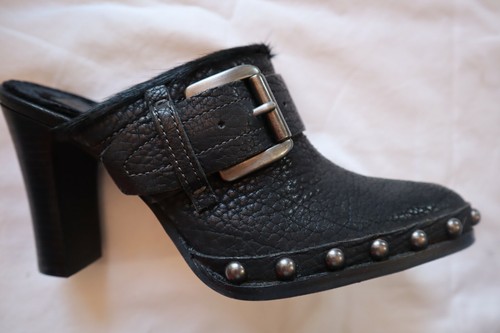 Tacchi pelle nera apepazza - in,