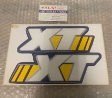 Adesivo Coppia Scritta Moto Yamaha XT - Vintage