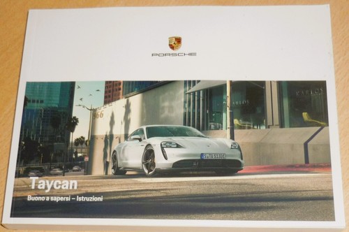 Porsche taycan libretto - porsche,