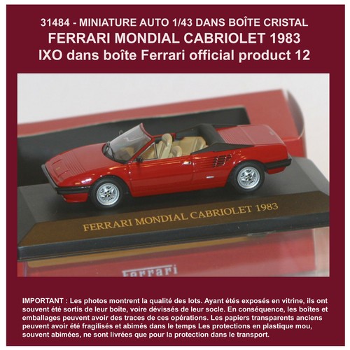 1582 miniature ferrari - miniature,