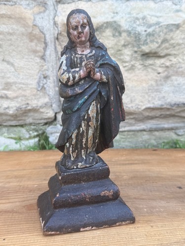 Antica figura policroma - antica,