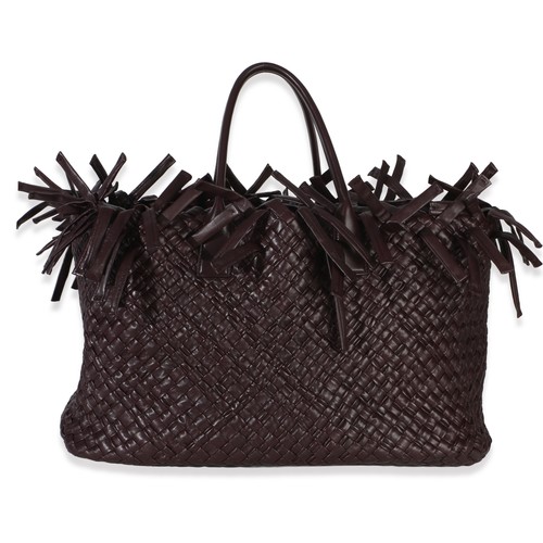 Borsa bottega veneta - bottega, borgogna