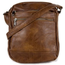 Borsello Uomo Tracolla Marrone