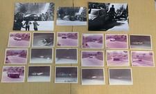 n.20 fotografie rally auto epoca pelorotani originali  lotto collezzione anni 60
