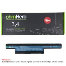 Batteria OhmHero® NERA 6800