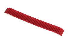 Cinturino orologio in policarbonato compatibile swatch 17 - 20mm elastico rosso