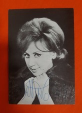Betty Curtis cartolina promozionale autografa 1961 CGD