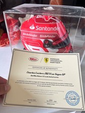 casco leclerc 1:2 Las Vegas 2024 limited edition