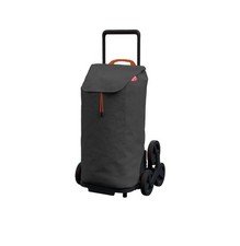 Carrello Spesa Tris New Grigio 3 + 3 Ruote Max 30 Kg Gimi