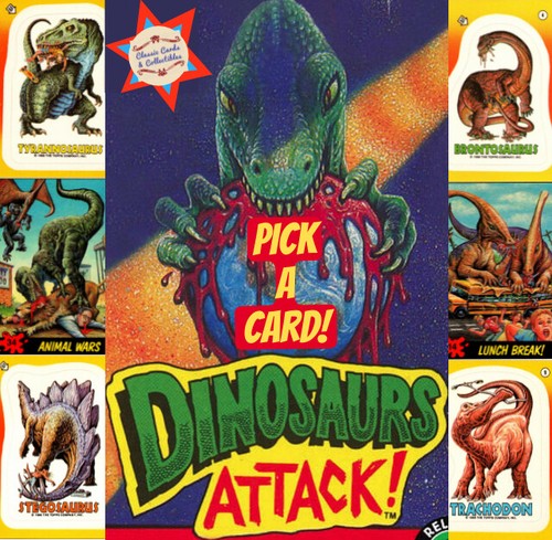Attacco dei dinosauri topps - attacco,
