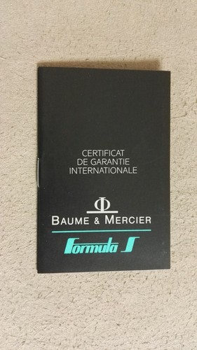 Baume mercier vintage blanck - mercier,