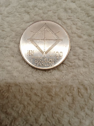 Moneta 100 lire - moneta, guglielmo