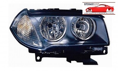 Faro 2h7 nero - 2h7, c/motorino