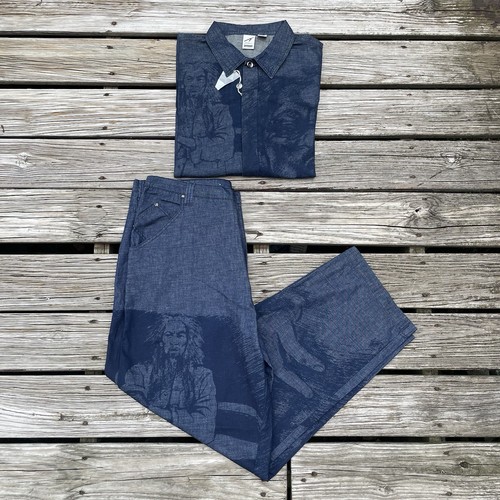 Set jeans camicia vintage - jeans,