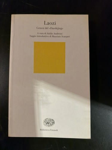 Genesi del daodejing laozi - del,