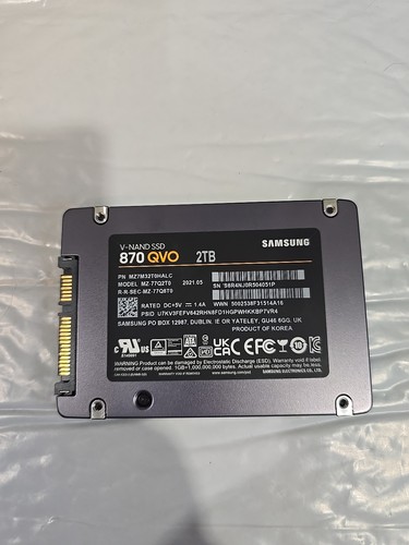 Samsung 870 qvo 2tb - qvo, 2.5"