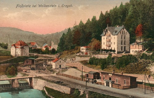 Cartolina piazza zattera - cartolina,