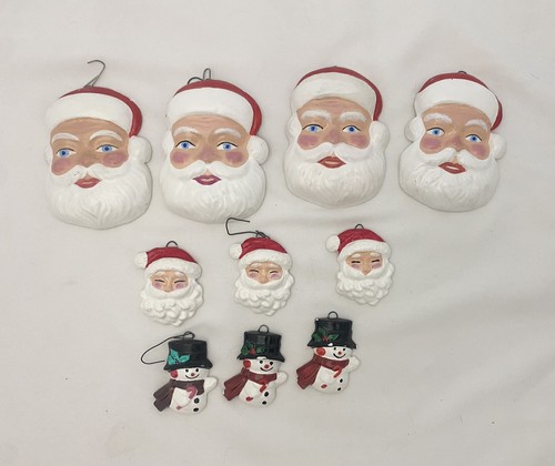 Babbo natale pupazzi neve - natale,